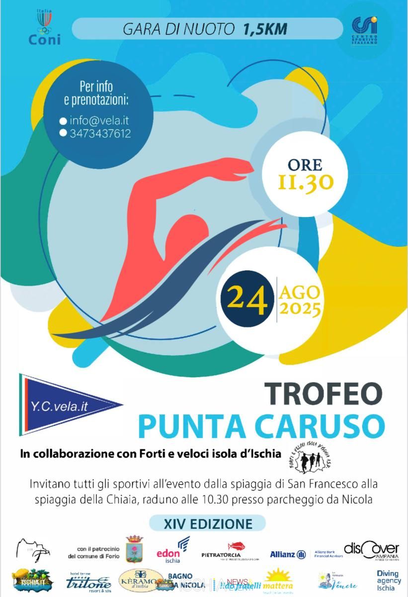 Locandina trofeo punta caruso 2025