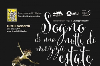 un itinerario teatralizzato in giardino, da un libero adattamento di Giuseppe Iacono, in collaborazione con Platypus tour. "Sogno di una notte di mezza estate” di William Shakespeare